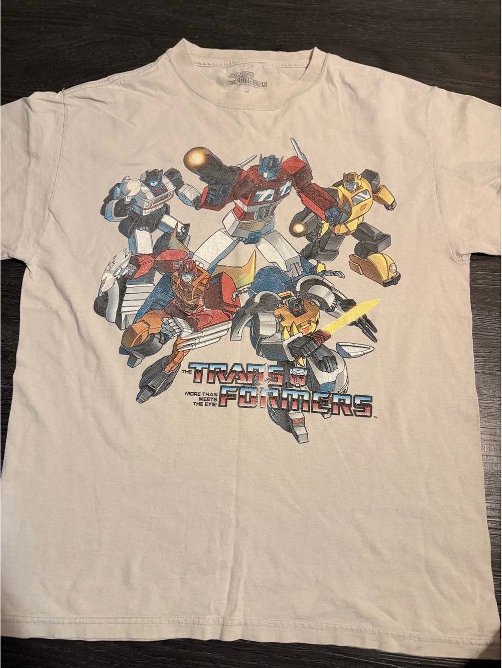 2009 Hasbro Transformers G1 Autobots Graphic Tee M